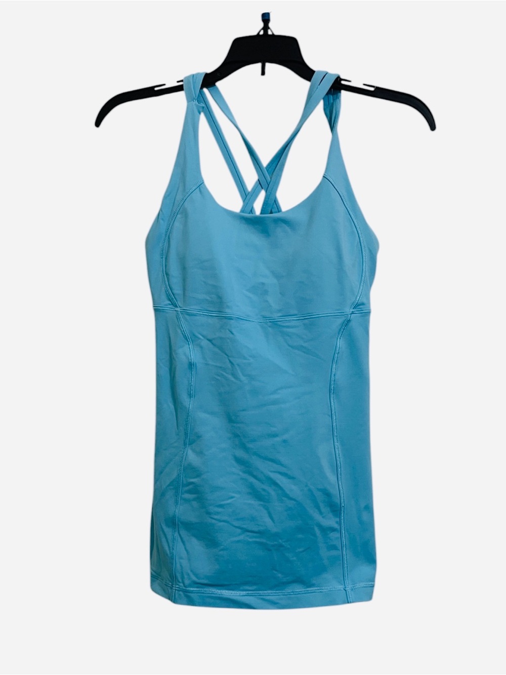 Athletica Blue Strappy Athletic Tank
